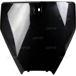 UFO, přední číslová tabulka, Husqvarna TC 125 16-19, TC 250 17-19, TC 300 16-18, FC 250/350/450 16-19 černá barva
