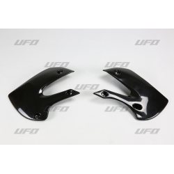 UFO OSŁONY CHŁODNICY KAWASAKI KX 65 '01-'18 KOLOR CZARNY