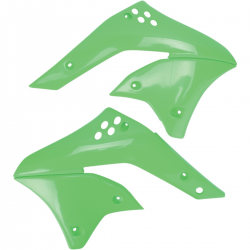 UFO OSŁONY CHŁODNICY KAWASAKI KXF 250 '08 KOLOR ZIELONY