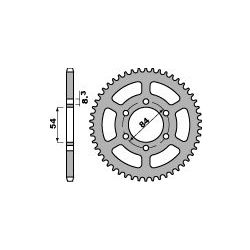 Zadní blatník Suzuki RM 65, 03-10