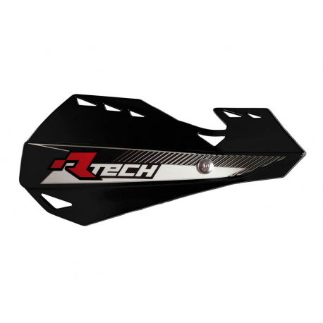 RACETECH OSŁONY RĄK (HANDBARY) DUAL EVO KOLOR CZARNY (Z MOCOWANIAMI DO KIEROWNICY)