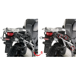 KAPPA STELAŻ KUFRÓW BOCZNYCH SZYBKIEGO MONTAŻU MONOKEY SUZUKI DL 1000 V-STROM (14-19) - RÓWNIEŻ POD KUFRY MONOKEY RETRO-FIT K-VE