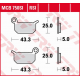 TRW LUCAS KLOCKI HAMULCOWE KH325 SINTER OFFROAD KTM SXE -5 ELECTRIC 19- SX 50 09-, SX 65 04-08, HUSQVARNA EE-5 19-, CR 50 06-, S