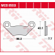 TRW LUCAS KLOCKI HAMULCOWE KH475 SINTER OFFROAD POLARIS SPORTSMAN 500 08-, SPORTSMAN 850 15-, FOREST / SCRAMBLER 1000 15-, PRZÓD