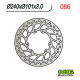 NG TARCZA HAMULCOWA PRZÓD HONDA CR 125/250, CRF 250/450 '02-'14 (240X101X3)
