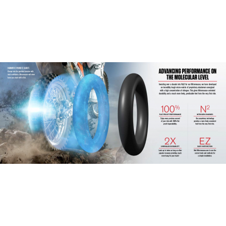 NUETECH PROMOCJA NITROMOUSSE MOUSSE 140/100-18 (ŻEL 85G. W ZESTAWIE)