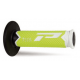 PROGRIP MANETKI PG788 OFF ROAD (22+25MM, DŁ.115MM) KOLOR BIAŁY/ŻÓŁTY FLUO/CZARNY (TRÓJSKŁADNIKOWE) (788-303)