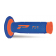 PROGRIP MANETKI PG791 OFF ROAD (22+25MM, DŁ.115MM) KOLOR POMARAŃCZOWY FLUO/NIEBIESKI (DWUSKŁADNIKOWE) (791-275)