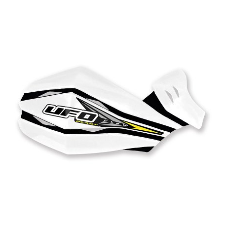 UFO OSŁONY RĄK (HANDBARY) CLAW KOLOR BIAŁY (Z MOCOWANIAMI 22MM)