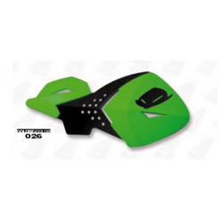 UFO OSŁONY RĄK (HANDBARY) ESCALADE KOLOR CZARNO/ZIELONY (Z MOCOWANIAMI 22MM) - PROMOCJA - STD CENA 141,90