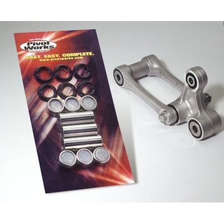 PIVOT WORKS ZESTAW NAPRAWCZY ŁĄCZNIKA (PRZEGUBU) WAHACZA HONDA XR 600R '88-00, XR 650L '93-13 - ZASTĘPUJE PWLK-H21-020, PWLK-H22