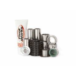 Pivot Works, sada ložisek přepákování zadní vidlice, Kawasaki KX65 (02-13), RM 65 (03-05)
