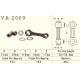 VESRAH KORBOWÓD YAMAHA YFS 200 (YFS200) BLASTER '88-'06 (VA2009) (MADE IN JAPAN)
