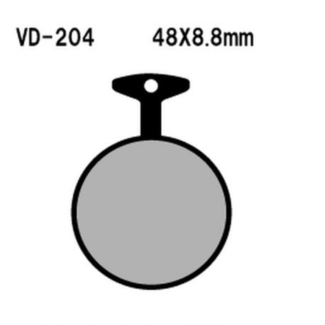 VESRAH KLOCKI HAMULCOWE KH11 YAMAHA XS650 72-76, XS500 73-75