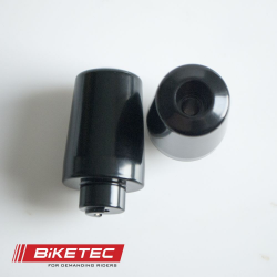 BIKETEC KOŃCÓWKI/CIĘŻARKI KIEROWNICY HONDA (PATRZ OPIS DODATKOWY) KOLOR CZARNY OEM:53105-MCS-G00