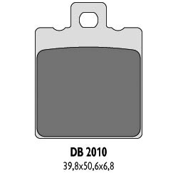 DELTA BRAKING KLOCKI HAMULCOWE KH47 - ZASTĘPUJĄ DB2010MX-D I DB2010QD-D