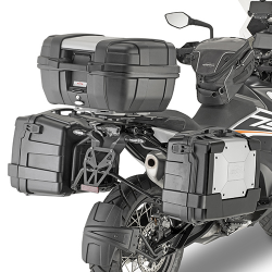 KAPPA STELAŻ KUFRÓW BOCZNYCH SZYBKIEGO MONTAŻU KTM 790 ADVENTURE / R (19) - RÓWNIEŻ POD KUFRY MONOKEY RETRO-FIT K-VENTURE ALU OR