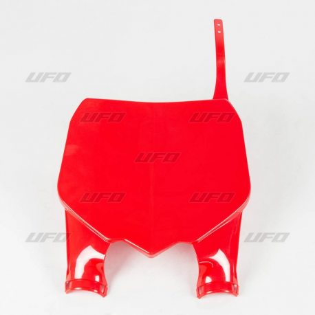 UFO TABLICA NA NUMER STARTOWY HONDA CRF 250R/RX '10-'13 KOLOR CZERWONY