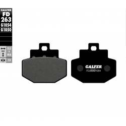 GALFER KLOCKI HAMULCOWE KH321 PÓŁMETALICZNE SKUTERY, GILERA, PIAGGIO