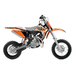 BLACKBIRD KOMPLET NAKLEJEK (OKLEIN) KTM SX 50 '09-'15 DREAM 4