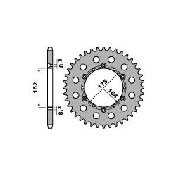 BLACKBIRD SADA POLEPŮ HUSQVARNA FC/TC (16) ARMA