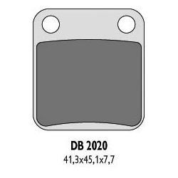 DELTA BRAKING KLOCKI HAMULCOWE KH54 - ZASTĘPUJĄ DB2020MX-N ORAZ DB2020QD-N
