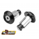 FM-PARTS KOŃCÓWKI KIEROWNICY/KORKI ALUIMINIUM KOLOR CZARNY