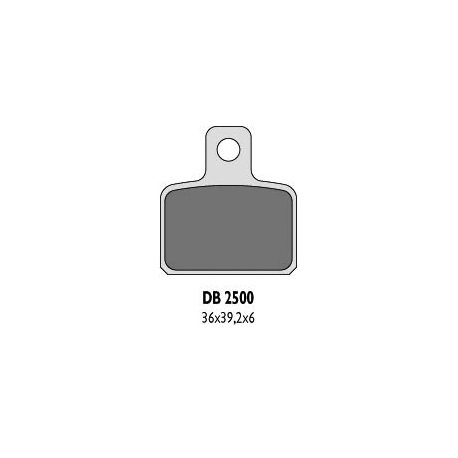 DELTA BRAKING KLOCKI HAMULCOWE KH351 - ZASTĘPUJĄ DB2500MX-N I DB2500QD-N