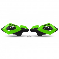 UFO OSŁONY RĄK (HANDBARY) ARCHES KOLOR ZIELONY (Z MOCOWANIAMI 22MM)