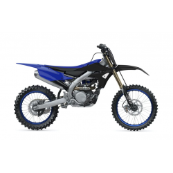 UFO KOMPLET PLASTIKÓW YAMAHA YZF 250 '19-21, YZF 450 '18-21 KOLOR CZARNY / NIEBIESKI ( W ZESTAWIE OSŁONY TELESKOPÓW ORAZ NAKLEJK