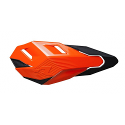 RACETECH PLASTIKI ZAMIENNE DO OSŁON RĄK (HANDBARÓW) HP3 KOLOR POMARAŃCZOWY CZARNY