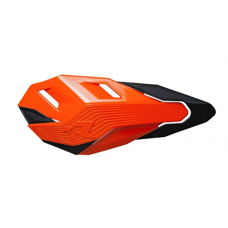 RACETECH PLASTIKI ZAMIENNE DO OSŁON RĄK (HANDBARÓW) HP3 KOLOR POMARAŃCZOWY CZARNY