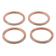 WINDEROSA 2021/07 (VERTEX) USZCZELKA UKŁADU WYDECHOWEGO YAMAHA FZ10 17, MT10 18-21, YZF-R1 15-21, YZF-R1M 15-21, (KPL-4SZT)