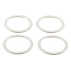 WINDEROSA 2021/07 (VERTEX) USZCZELKA UKŁADU WYDECHOWEGO KAWASAKI ZX-6R '95-97, ZX-6 90-93, ZX-6 93-02, ZX9R 98-99 (KPL-4SZT)