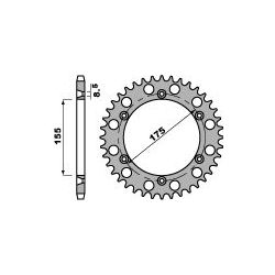 POdsedlové tabulky Yamaha YZ 125/250, 93-95