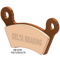 DELTA BRAKING KLOCKI HAMULCOWE KH473 CAN-AM SPYDER RS / RS-S / RT / RT LTD / RT-S '10-12, RS SE5 / SM5 '08-09 TYŁ STRONA LEWA -