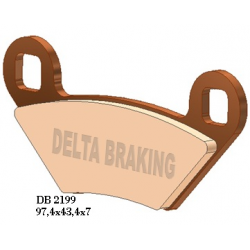 Delta Braking, brzdové desky KH475 Polaris - nahrazuje DB2199MX-D a DB2199QD-D