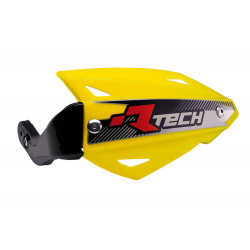 RACETECH OSŁONY RĄK (HANDBARY) VERTIGO ATV KOLOR ŻÓŁTY (Z 3 RODZAJAMI MOCOWAŃ DO KIEROWNICY)