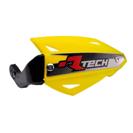 RACETECH OSŁONY RĄK (HANDBARY) VERTIGO ATV KOLOR ŻÓŁTY (Z 3 RODZAJAMI MOCOWAŃ DO KIEROWNICY)