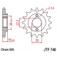 JT ZĘBATKA PRZEDNIA 2050 15 Z GUMĄ DUCATI 796/916/944/996 (JTF740.15RB) (ŁAŃC. 525)