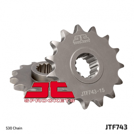 JT ZĘBATKA PRZEDNIA 2254 15 DUCATI MULTISTRADA 1200 '10-'16 (JTF743.15)