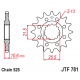 JT ZĘBATKA PRZEDNIA 2331 14 BENELLI BN 302 '15-19, 500 LEONCINO '17-, TRK 502 '17-18, TRX 502X '18- (233114JT) (ŁAŃC. 525)