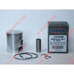 VERTEX TŁOK DERBI SENDA 50 (39,87MM) (PIERŚCIENIE 53010003990 X 2 SZT.)