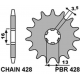 PBR ZĘBATKA PRZEDNIA 428 12 SUZUKI JR 50 82-04 (ŁAŃC. 428)