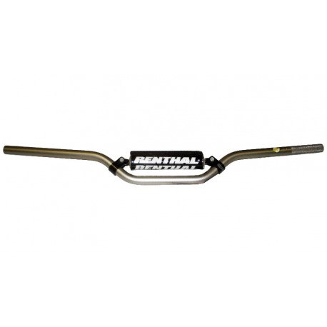 RENTHAL KIEROWNICA 7/8 CALA (22MM) TRIAL 5,5 HANDLEBAR SILVER KOLOR SREBRNY Z GĄBKĄ