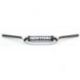 RENTHAL KIEROWNICA 7/8 CALA (22MM) MX HANDLEBAR SILVER/GREY VILLOPOTO / STEWART PADDED KOLOR SREBRNY/SZARY Z GĄBKĄ