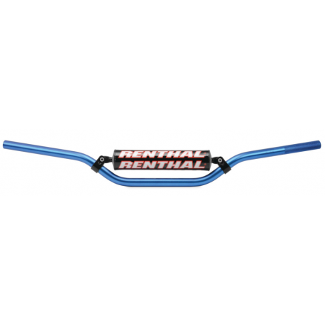 RENTHAL KIEROWNICA 7/8 CALA (22MM) MX HANDLEBAR BLUE REED / WINDHAM PADDED KOLOR NIEBIESKI Z GĄBKĄ