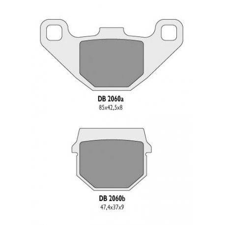 DELTA BRAKING KLOCKI HAMULCOWE KH83