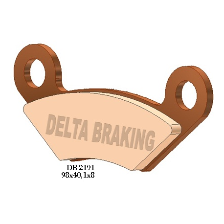 DELTA BRAKING KLOCKI HAMULCOWE KH483 QUADZILLA