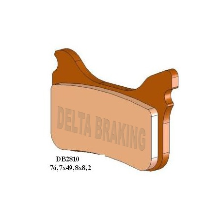 DELTA BRAKING KLOCKI HAMULCOWE KH405 SUPERMOTO FRONT